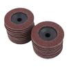 20PCS Sandpaper Flap Discs 80 Grit 100x16mm Flat Flap Discs Abrasive Grinding Wheel