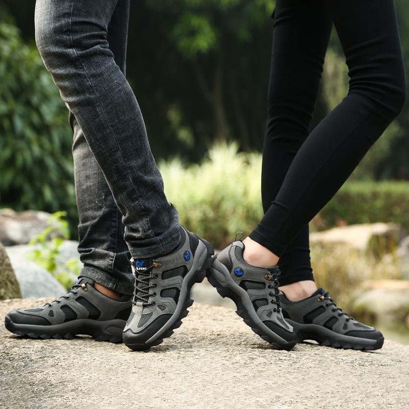 36-48 Unisex Large Size Outdoor Ultra Lightweight Non-Slip Hiking Shoes Women's Hiking Shoes