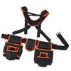 Electrician Tool Bag Adjustable Shoulder Waist 1680D Water Proof Multi Pockets Tool Organizer for Repair Construction