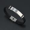 Fashionable Handmade Leather Cord Bracelet With Stainless Steel Hardware Slim Design Fits Most Wrists Great As Friendship Or Romance Gift