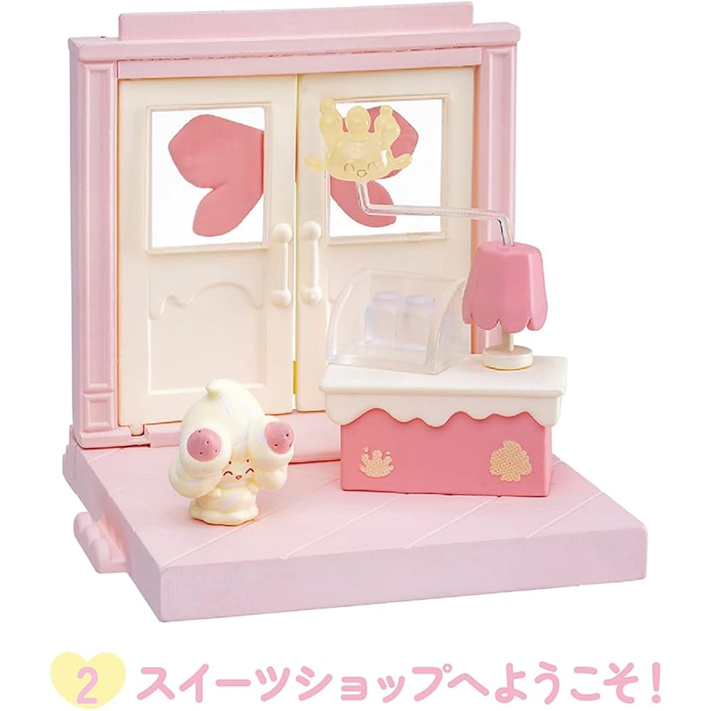 Takara Tomy Pokemon PokePeace Collection House Sweets Shop Box Toy Set