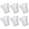 6Pcs European Modern Chandelier Fabric Lampshade Wall Lamp Cover Light Fittings White