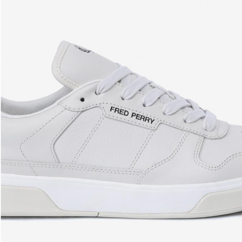 Fred Perry Men Lightweight Sneakers Textured Leather B300 Sfpm2437325 T35
