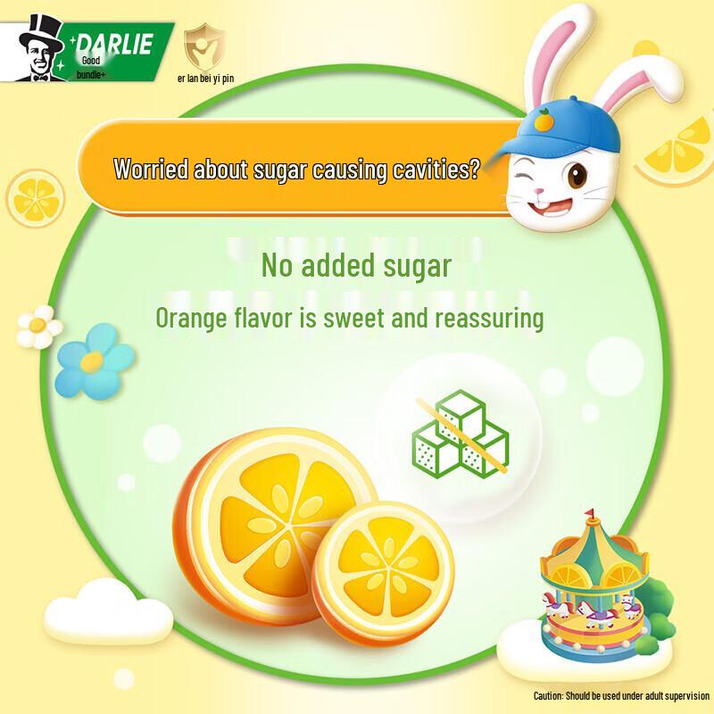 Saky Kids Fresh Orange Non-Fluoride Toothpaste