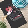 Game Girls' Frontline Towel Polyester Beach Towel Quick Dry Sand Free Bath Towel for Summer Pool Travel Vacation