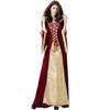 Halloween Medieval Vintage Court Queen Strap-on Dress Parent-Child Performance Costume