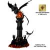 MOC Lord Rings Movie The Fell Beast Magic Tower With Led Lights Magic Fortress Castle Assemble Collection Bricks Model Toys Gift