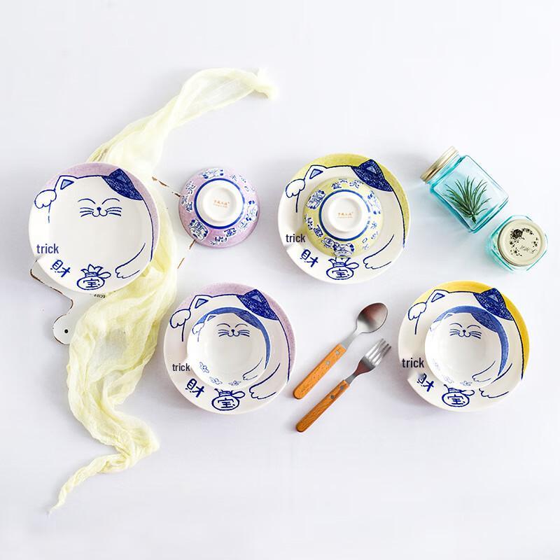 Ru Han Cartoon Ceramic Dinnerware