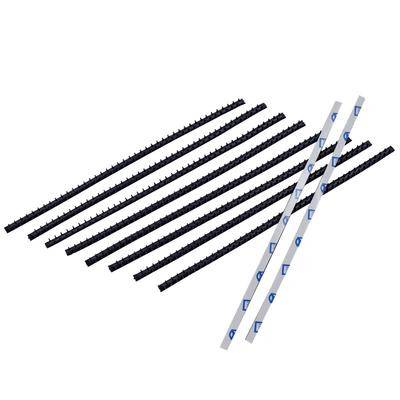 ZERONOWA Rutschfeste Elastikbänder für handgefertigten Haarschmuck (4mm 10 Stück)