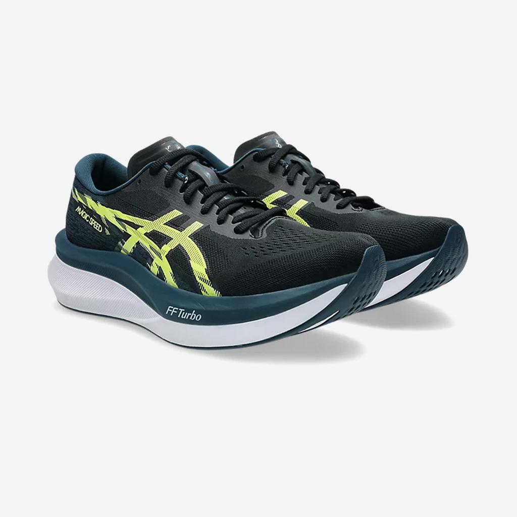 [ASICS] Magic Speed 4 [1011B875-BLACK/TRANQUIL TEAL]