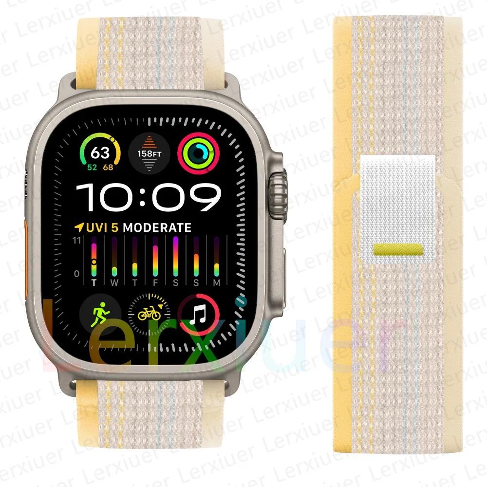 Armbänder für Apple Watch ultra2 Band 49mm 46mm 42mm 44mm 40mm 45mm 41mm Trail-Loop-Armband correa iwatch Serie se 3 7 8 9 10 11