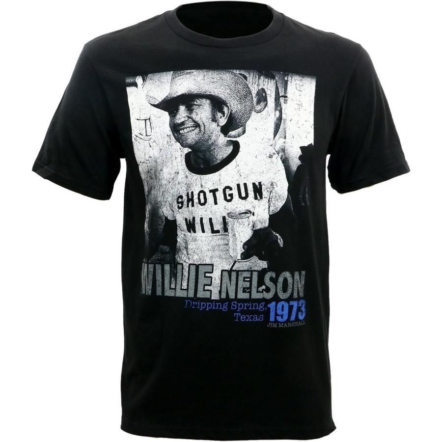 Willie Nelson Mens Shotgun Slimfit T-Shirt _ Officially Licensed Merchandise XXXXXL чёрный