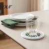 Creative Parent Child Interaction DIY Acrylic Coaster Making Kit, Christmas Theme Decorative Craft, Waterproof Drink Set Table Mat for Holiday