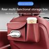 With Cup Holder Rear Seat Storage Bag Portable Car  Tissue Box  Car Interior