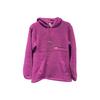 Logo Solid Color Sports Warm Hoodie for Women
