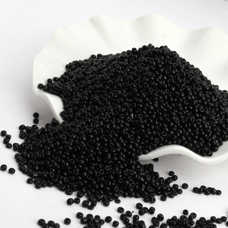 

100-500 шт. однотонные бусины-разделители из австрийского хрусталя круглые бусины для изготовления ювелирных изделий аксессуары «сделай сам» 2 3 4 мм 2mm 500Pcs чёрный