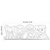 Cute Dog Animal Metal Cutting Dies DIY Stamp Embossing Scrapbooking Photo Album