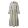 ZANZEA Women Autumn Casual Long Sleeve Loose Hoodies Long Dress