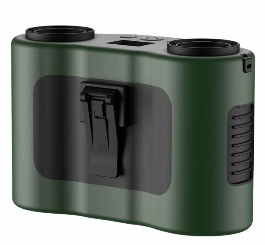 Portable Waist Clip Fan Wearable Mini USB Rechargeable Hanging Fan for Outdoor Working Double Air Outlet Waist Fan 20000Mah