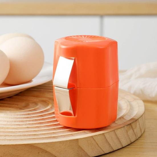 Abre cáscaras de huevo Cortador de cáscaras de huevo de mano para huevos frescos Herramienta Rompehuevos de Acero Inoxidable Pelador de Huevos Duros Gadgets de Cocina Multifuncionales