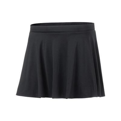 Li Ning Série Badminton Cor Sólida Refletivo Secagem Rápida Fresco Saia Shorts Mulheres Saias Preto ASKR022-2