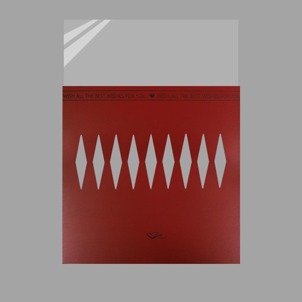 10 Peças Sacos Românticos para Embrulho de Flor Única Saco para Embalagem de Buquê Celebração de Casamento