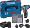 Perceuse - Bosch - GSR 12V-15 FC - 2 Batteries 2.0Ah - Chargeur GAL 12V-20 - FlexiClick