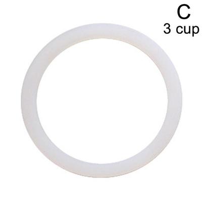 Seal Coffee Silicone Mocha Coffee Pot Accessories Gasket Replacement Rubber Seal Rubbe O4A8