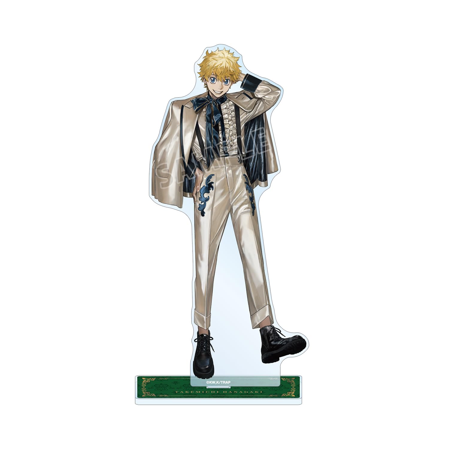 TV anime  Tokyo Revengers  Original illustration Art by AU Hanagaki Takemichi Suit ver. Extra large acrylic stand