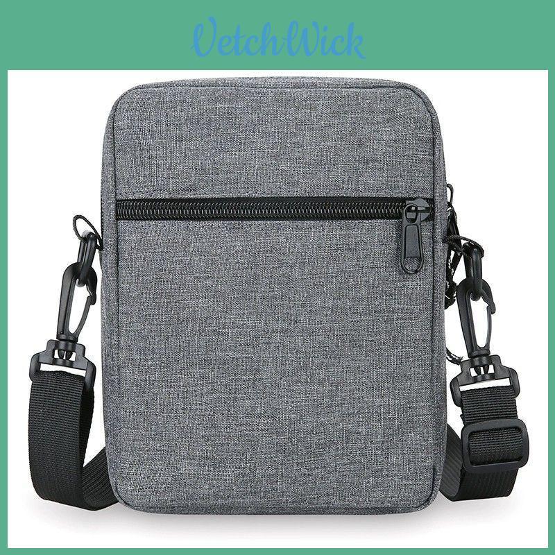 Mens Oxford Fabric Slim Crossbody Bag With Durable Polyester For Daily Use