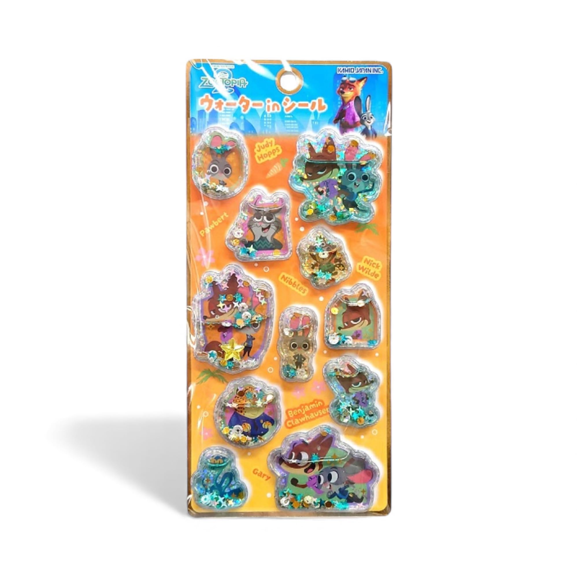 

Kamio Japan Zootopia 2 Water-In Stickers Decoration Stickers