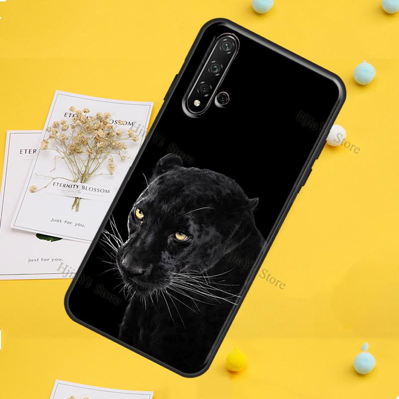 Tier Panther Hülle Für Huawei P30 P20 P40 P60 Pro P Smart Nova 9 5T Honor Magic 5 Lite X8 X9a 50 70 Cover