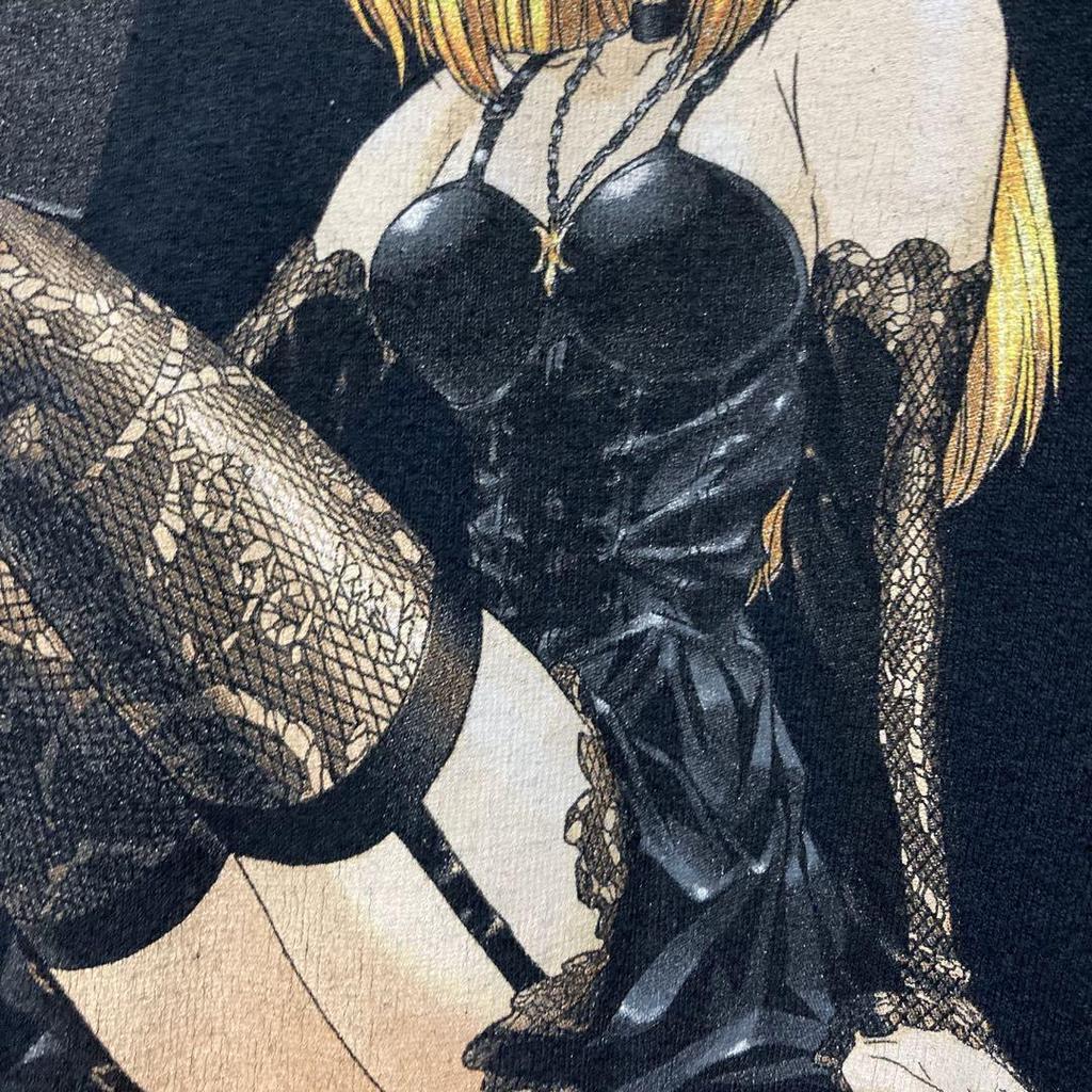 [USED] Rare Death Note T-shirt Misa Misa Amane Anime L