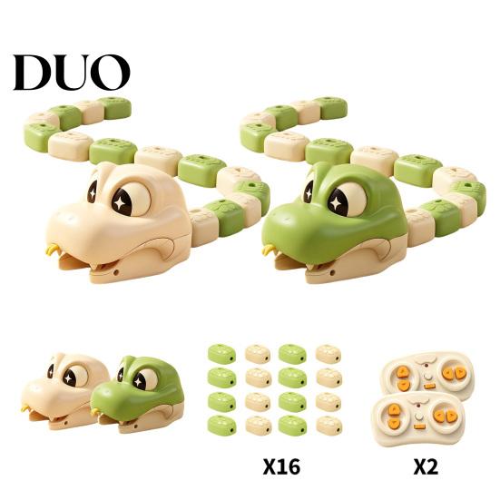 Childrens Snake Toy 1/2 Sets Remote Control Magnetic Toy, 2 Players Competitive Eating Itself Parent-Child Interactive for Toddlers Boys Girls Parent