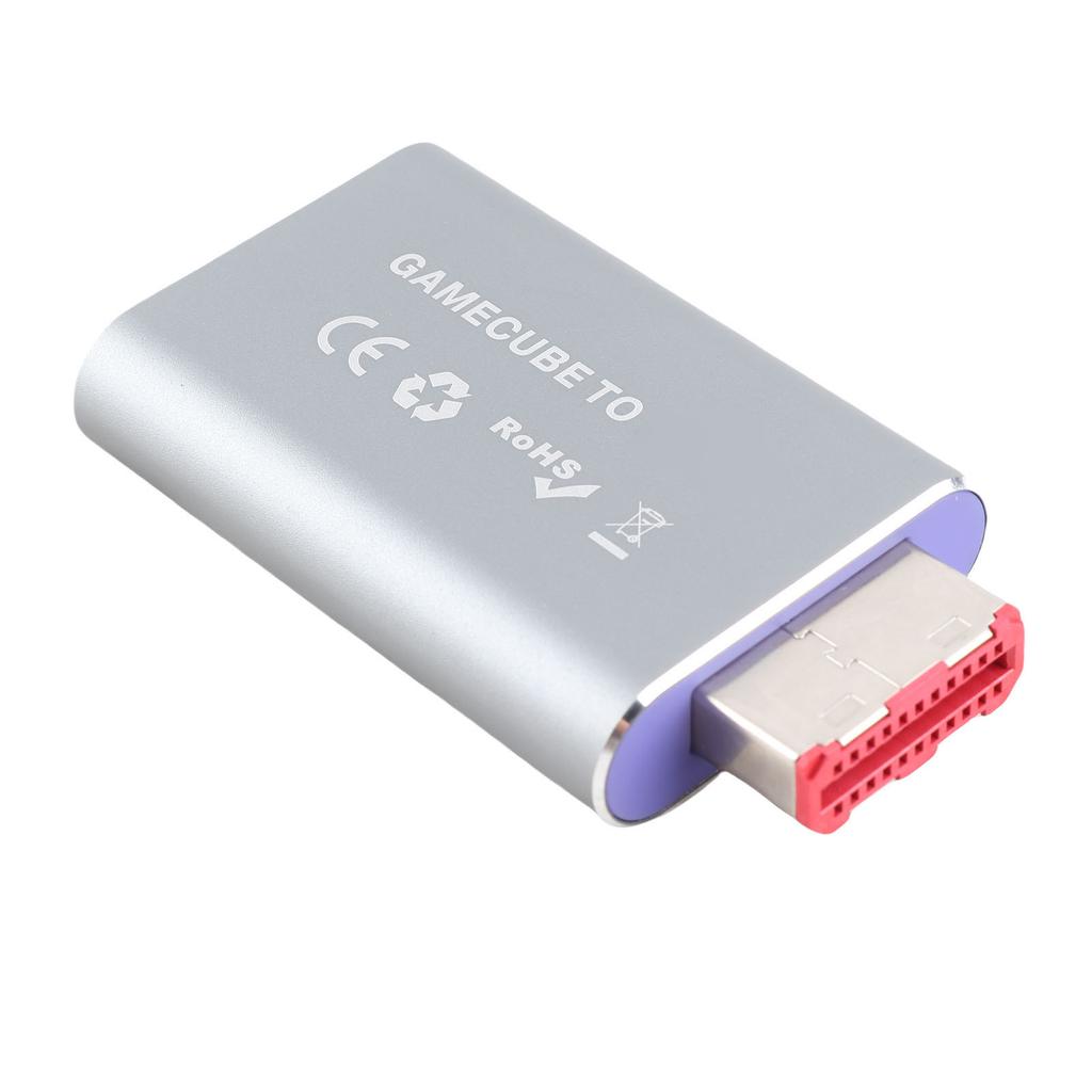 HD Multimedia Interface Adapter Running GCVideo Supports Line Doubling Remote Control Video Game Con