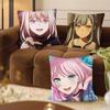1Pc B-Bang Dream Ave Mujica Cartoon Pillow Case Fashion Square Pillowcase Bedroom Sofa Room Ins Decoration Leisure