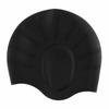 Adult Silicone Swimming Cap Waterproof Ear Protection Diving Bathing Hats Beach Pool Caps Durable One Size Suitable for All Hair