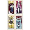 12.5*6cm Japanese Myth Tarot Deck Cards Read Future Tarot Deck Card Game 78 Pcs Cards with Velvet Tarot Bag for Beginners