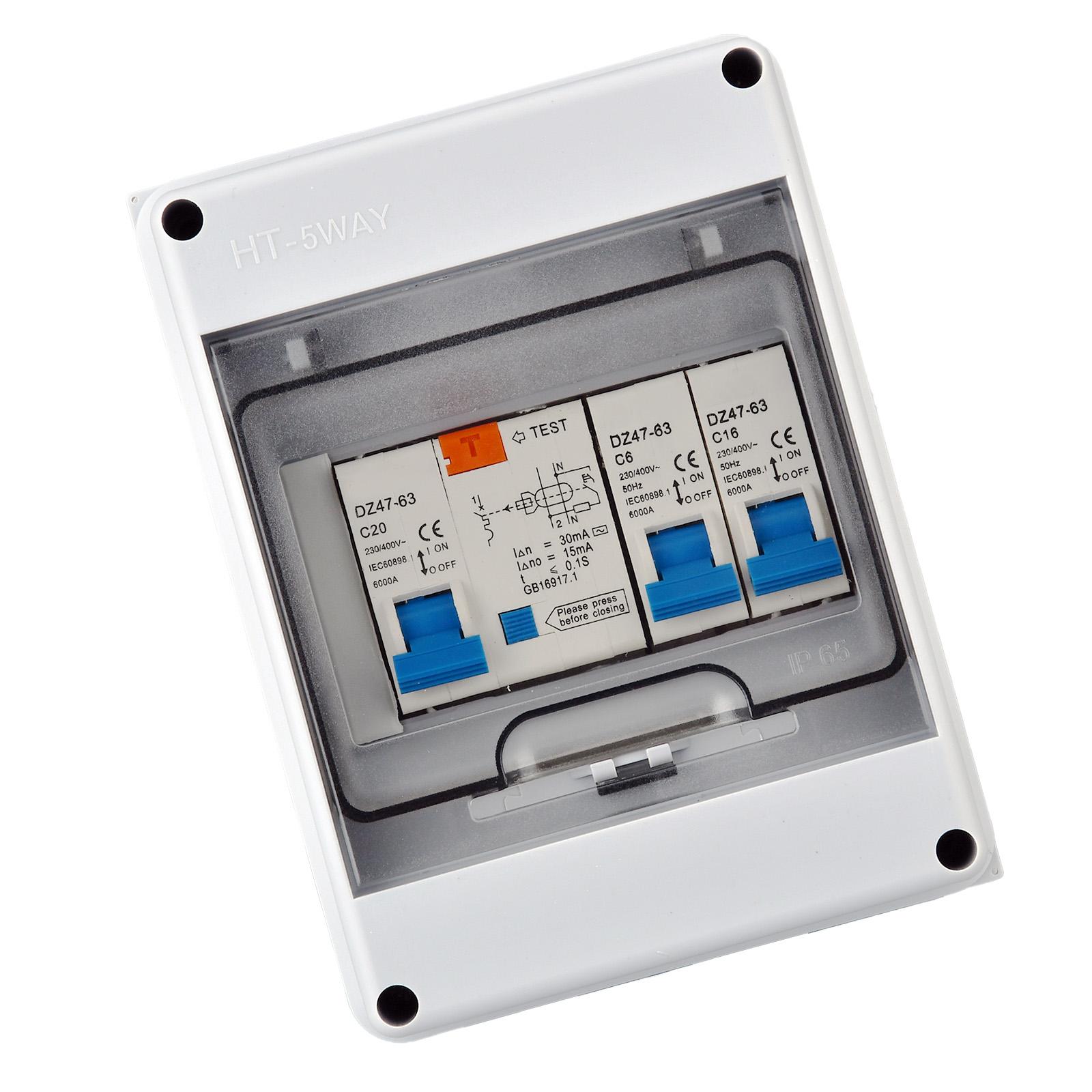 

Водонепроникна електрична розподільна коробка з автоматичним вимикачем Пластикова з єднувальна коробка для проводів для дому, промисловості, комерції
