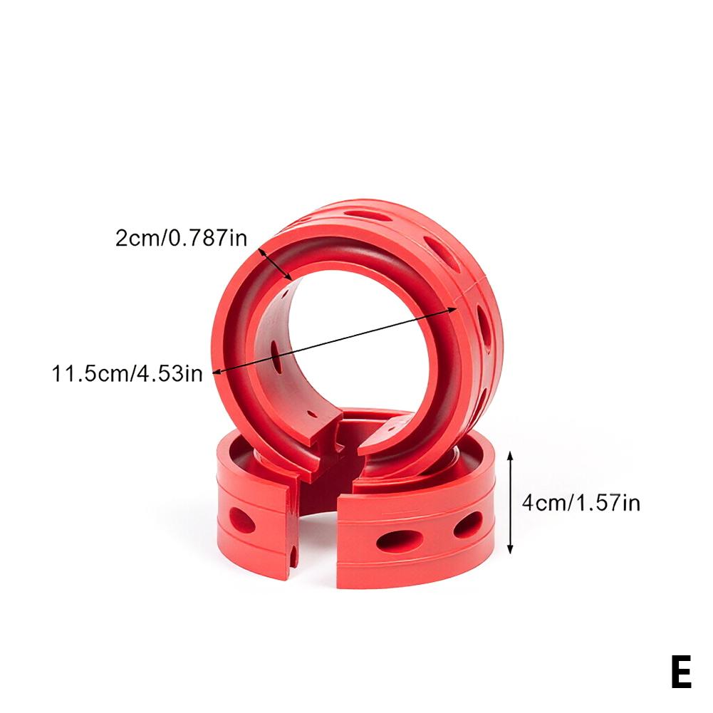 

2Pcs Universal Multiple Model Car Shock Absorber For Car Accessories Power Auto-Buffers Cushion Suspension Buffer Spring Bumpers