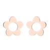 Plum Blossom Earring For Women Free Shipping Hypoallergenic Surgical Steel Ear Piercing Flower Shaped Girl Earrings Pendientes