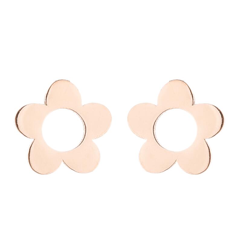 Plum Blossom Earring For Women Free Shipping Hypoallergenic Surgical Steel Ear Piercing Flower Shaped Girl Earrings Pendientes