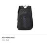 Li Ning Polyester Backpack Regular Unisex Black ABSS275-4
