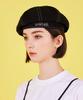 Bajal Scribble Point Beret Black