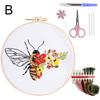 New Best Selling Embroidery Honeybee Diy Material Kit Printed Sewing Patterns Crafting Handmade Supplies Package 3d L6b3