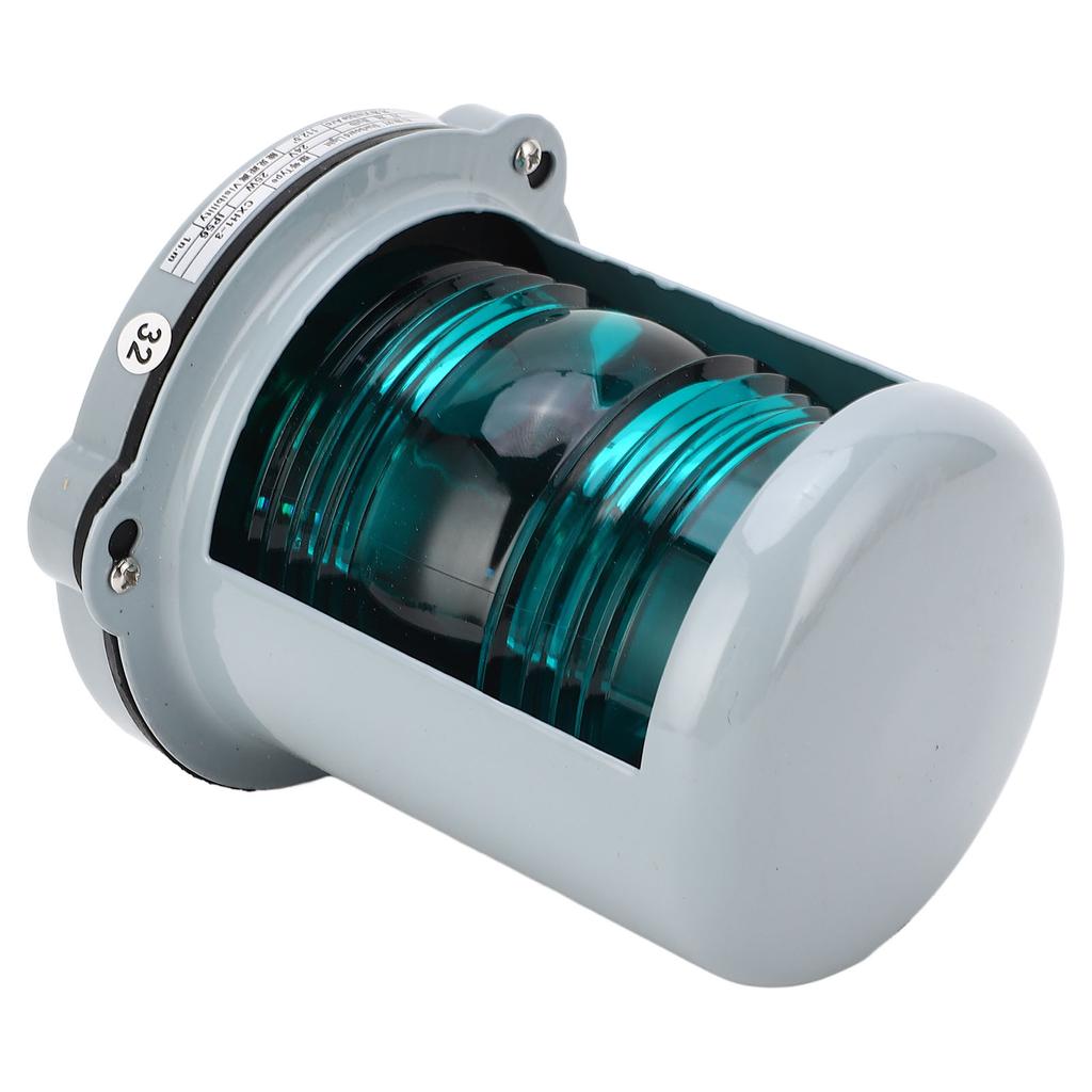 Starboard Navigation Light Green LED Anchor Navigation Lamp Signal Mast Light for 12M Boat DC24V 25W