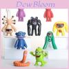 Delightful Pvc Monster Figurines Set Featuring Nine Unique Scary Characters Perfect For Collectors