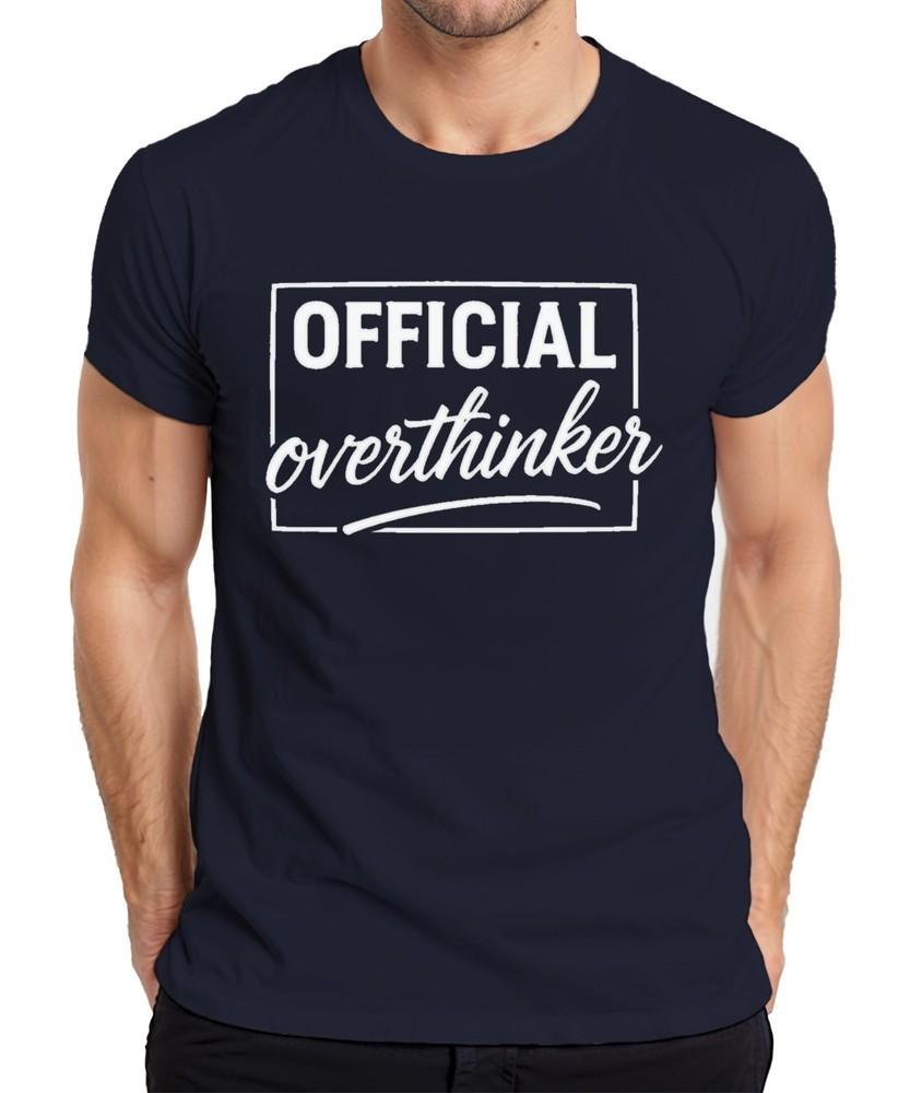 Overthinker Gift Introvert Thinker Birthday Unisexs Tshirt S