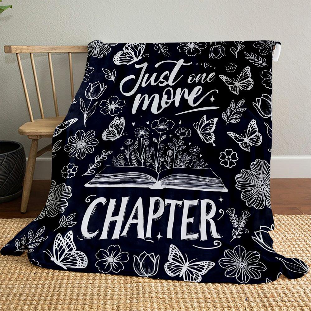 Floral Butterfly Outdoor Flannel Blankets, Outdoor Travel, Home Blankets, Fan Gifts,Suitable for All Seasons, Christmas Gifts. R1127056