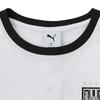 Puma Club Round Neck Sports Casual Fashion Short Sleeve T-Shirt Women T-Shirts White 631725-02